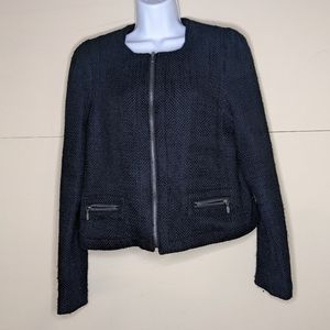 Identify Women's Black Tweed Jacket